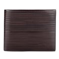 thumbnail image 1 of Cartera de hombre de cuero minimalista delgada con bolsillo frontal y doblez de cuero suave, 1 of 5