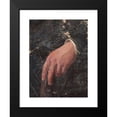 thumbnail image 2 of Stanisław Lentz 19x24 Black Modern Framed Museum Art Print Titled - Study of a Hand, 2 of 5