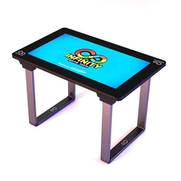 Pre-Owned Arcade1Up 32" Infinity Game Table Arcade Game System with Tactile Feedback & Social Play+, Black