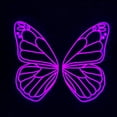 thumbnail image 5 of Handmadetneonsign Butterfly Wing Neon Sign, Butterfly Wall Art Decor, Coffee Shop Wall Decor, 5 of 5