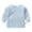 Blue, variant on Baby Long Sleeve Side-Snap Cotton Shirt Unisex Girls Boys Kimono Tee Shirts Top,Size 1-12 Months Grey 52