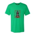 thumbnail image 2 of Wild Bobby, Our Lady of Guadalupe Blessed Virgin Mary Religious, Inspirational/Christian, Men Premium Tri Blend Tee, Envy, Small, 2 of 3