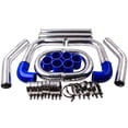 thumbnail image 1 of 2.5" Intercooler Kit Universal Aluminum Pipe Piping Mandrel Bent Turbo Silicone, 1 of 6