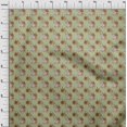 thumbnail image 4 of oneOone Cotton Cambric Light Green Fabric Floral Sewing Craft Projects Fabric Prints By Yard 56 Inch Wide, 4 of 4