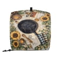thumbnail image 3 of FOR U DESIGNS Pan Sunflower Stand Mixer Cover compatible with Kitchen Aid Mixer Portable Mixer Dust Covers Multi Pockets Compatible with Kitchen Aid 6-8 Quart Bowl Lift - L, 3 of 8