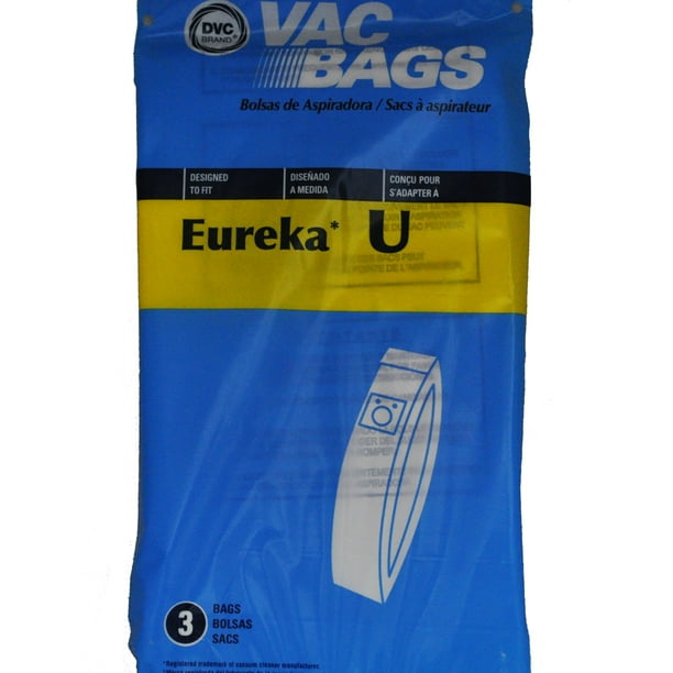 Eureka Style U Upright Vacuum Cleaner Bags, DVC Replacement Brand