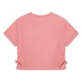 thumbnail image 5 of Levi Strauss Signature Girl Short Sleeve Graphic Top, Sizes 4-16, 5 of 7
