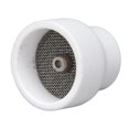 thumbnail image 1 of Kit de 4 lentilles à gaz TIG, coupe en céramique blanche, connecteur de support d'électrode à biseau court pour WP 17, 18 et 26, 1 of 2