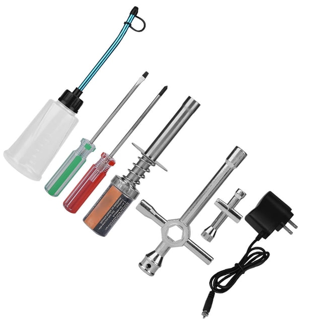 Kit de Inicio Nitro ANGGREK Encendedor De Bujías Incandescentes Accesorios RC Cargador Para Toy Car Rc Truck