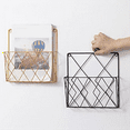 thumbnail image 6 of Wall Mounted Bookshelf Door Hanging Organizers Wall Magazine Book Shelves Hanging Wall Files Wire Wall Book Rack-A, 6 of 7