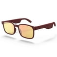 thumbnail image 1 of Auriculares inalámbricos inteligentes BT5.0 Gafas de música Auriculares para deportes al aire libre Emparejamiento estable Altavoz incorporado Amplia compatibilidad Rojo Abanopi Auriculares, 1 of 6