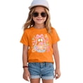 thumbnail image 7 of NIEWTR Kids Girls Halloween Cartoon Character T-Shirt, Soft Cotton Ghost Print Short Sleeve Casual Autumn Daily Wear Top(1-2 Years), 7 of 7