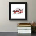 thumbnail image 5 of Gallery Pops Yellowstone - So Wild So Angry Wall Art, Black Framed Version, 12" x 12", 5 of 5