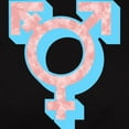 thumbnail image 3 of CafePress - Transgender Symbol Women's Dark T Shirt - Women's Traditional Fit Dark T-Shirt, 3 of 4