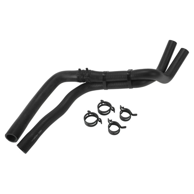 Manguera del radiador de Bargains Únicos, manguera de calefacción del radiador, manguera de salida del radiador No. DG9318C266KC para Ford Mondeo 2017-2025, tubo de agua de goma negro 1 Pc