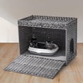 thumbnail image 3 of Mueble para Gato de Mimbre Ratán Tejido a Mano, 3 of 6