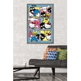 thumbnail image 2 of Hello Kitty and Friends: 21 Core - Group Photos Wall Poster, 22.375" x 34" Framed, 2 of 5