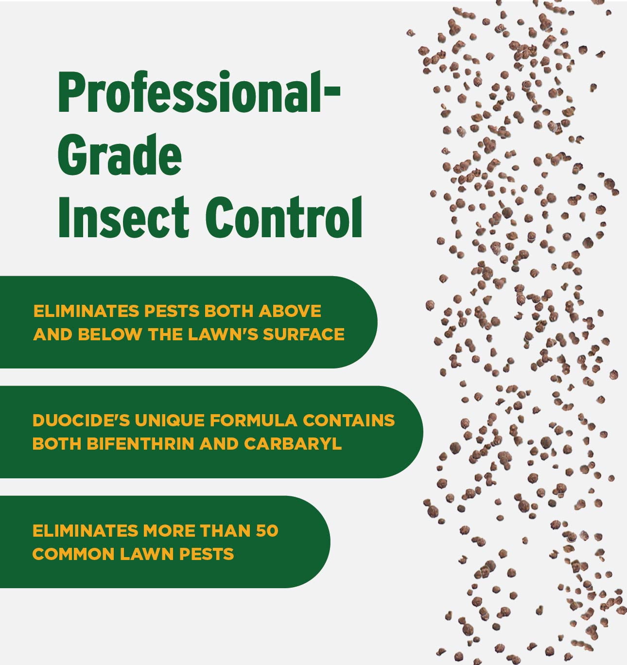The Andersons DuoCide Dispersible Granule Technology Insect Control, 40 lb covers 20,000 sqft.