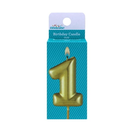 Way To Celebrate Glitter Pick Candle 1