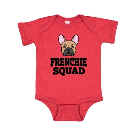

Inktastic Dog Frenchie Squad Gift Baby Boy or Baby Girl Bodysuit