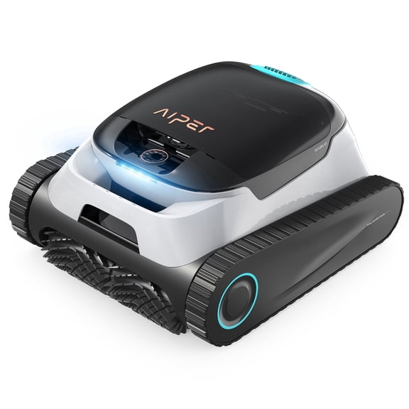 Aiper Scuba N1 Plus Automatic Pool Cleaner, Cordless Robotic Pool Cleaner for In-Ground Pools w/ MicroMesh™ Filtration, Caterpillar Treads & Mobile App