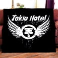 thumbnail image 2 of Tokio-Manta de banda para Hotel, cobija Decke,deka, couverture,viltti,koc,담요,deken,cobertor,frazada, täppe, teppe, cama, sofá, manta de dormitorio, 2 of 4