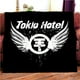 thumbnail image 2 of Tokio-Manta de banda para Hotel, cobija Decke,deka, couverture,viltti,koc,담요,deken,cobertor,frazada, täppe, teppe, cama, sofá, manta de dormitorio, 2 of 4