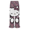 thumbnail image 4 of Hello Kitty Women Pajama Pants Comfy Pj Bottoms Soft Printed Lounge Pant with Pockets, 4 of 7