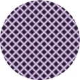 thumbnail image 1 of Ahgly Company Machine Washable Indoor Round Transitional Dark Purple Area Rugs, 7' Round, 1 of 7