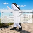thumbnail image 3 of Maqroz Unisex Adult Killer Whale Onesie Animal Pajamas Long Sleeve Cosplay Costume Halloween Party Jumpsuit Winter Warm Sleepwear Novelty Outfit, 3 of 6