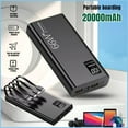 thumbnail image 4 of 65W 20000mah Power Bank Quick Charging Power bank Portable Charger For phones, 4 of 5