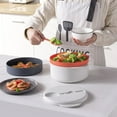 thumbnail image 5 of AMERTEER Food Steamer Steaming Heat Insulation Safe High Temperature Resistant Silicone Steamer, 5 of 5