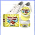 thumbnail image 5 of White Shoe Cleaner Paste 100g | Stain Remover for Sneakers, Leather, Canvas & Synthetic Shoes | Deep Cleaning, Long-Lasting Protection, Shoe Brightener | Includes Cleaning Sponge, 5 of 9