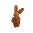thumbnail image 4 of Yuarrent Mini conejo articulado resistente al desgaste, conejito de peluche de mano, colgante de ramo para niños, pequeños adornos, regalos de muñecas, Marrón 6cm 10piezas Yuarrent CBP274140, 4 of 5