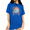 Blue, variant on UNISHE White Summer Surf T-Shirts Women's Vintage Style Ocean Graphic Crewneck Pullover Tops