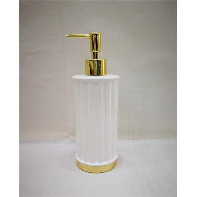 NuSteel PAN6H Panache Ceramic & Gold Soap Lotion Pump