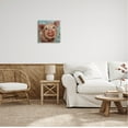 thumbnail image 2 of Modern Pig Portrait Farm Animal Animals & Insects Painting Gallery Wrapped Canvas Print Wall Art, 2 of 7