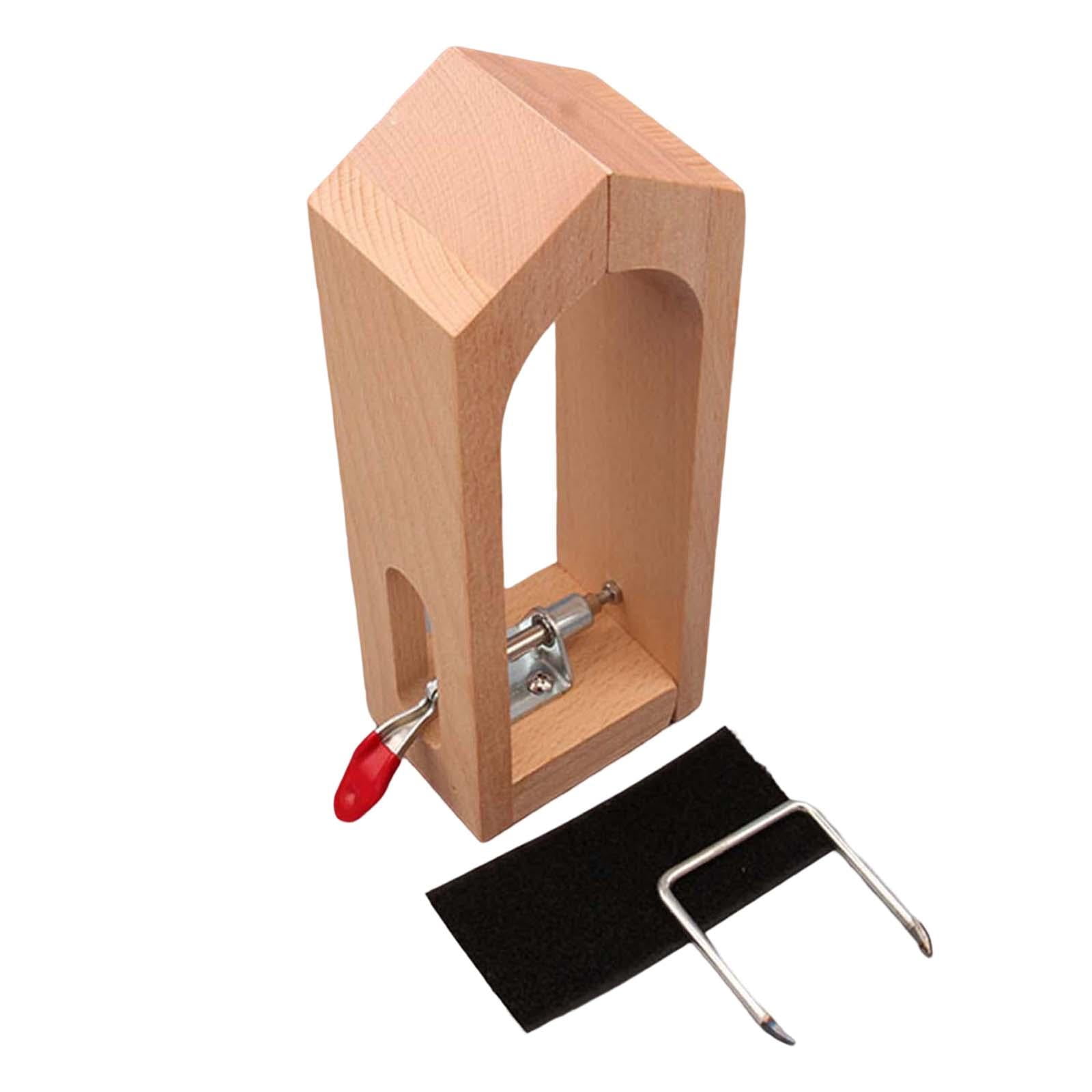 Leather Stitching Holder Wood Adjustable Leather Craft
