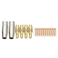 thumbnail image 2 of Mig Welding Nozzles for Welding Machine 32 Pcs Gold Tip Contact Tips for Mig Welding Machine - 0.8mm, 2 of 7