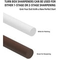 thumbnail image 3 of 4-Rod Turn Box, Ceramic Sharpener Rod from Kitchen Sharpening Tool, Portable Manual Ceramic Sharpening Rod$$, 3 of 5