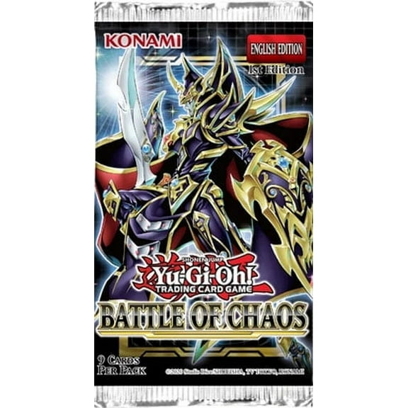 Yu-Gi-Oh Cards - Battle of Chaos - Booster PACK (9 Cards)