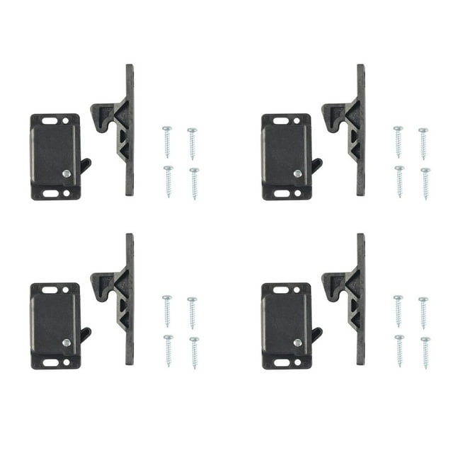 Ensemble de Verrous de Porte d'Armoire pour Caravanes, Tiroirs et Verrous avec Vis