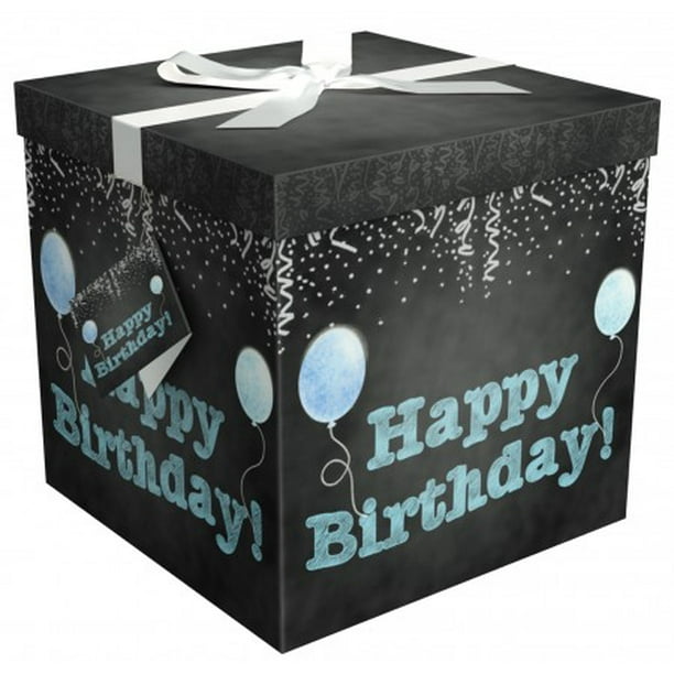 gift box 12x12x12 amrita birthday pop up in seconds comes