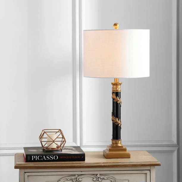 Camilla 28 5 Resin Led Table Lamp, Gold Resin Table Lamp