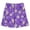 J272 Purple, variant on Angala Kids Shorts Elastic Waist Soccer Print Running Shorts Summer Comfortable Stretch Soccer Sports Casual Child Shorts Size 2-3 Years Black