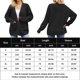 thumbnail image 2 of Suéter Damen-Oberbekleidung, elegant, weich, weicher Strick, lässig, Herbst und Winter (Schwarz, XL) Ygjytge Negro T XL para Mujer, 2 of 7