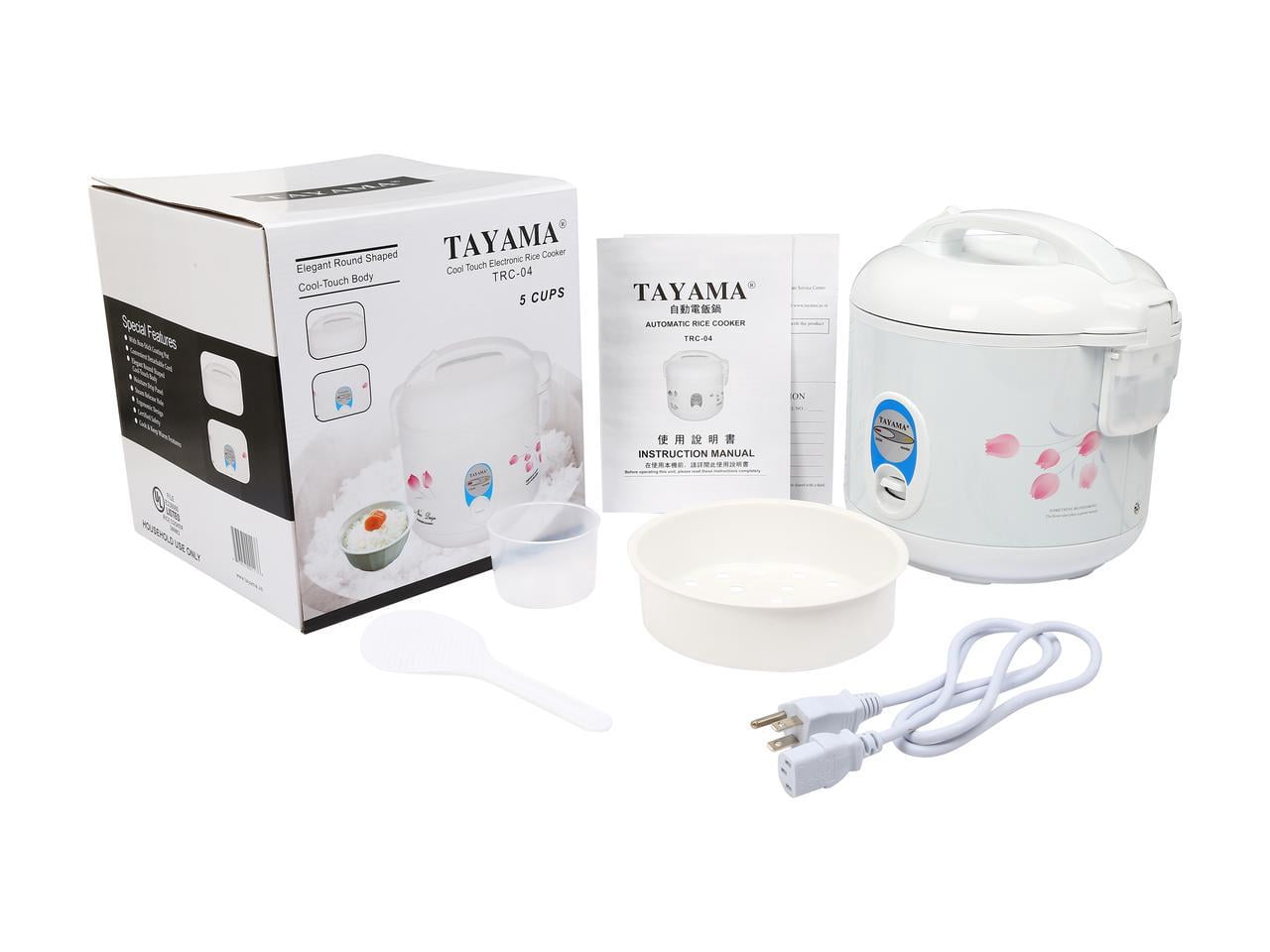 Tayama TRC-08 Cool Touch 8-Cup Rice Cooker, White, 1 - Ralphs