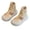 Khaki, variant on Baby Learning Shoes Cute Cartoon Breathable Walking Sock Shoes Summer Boys Girls Soft Sole Knit Non-Slip Sneakers