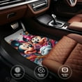 thumbnail image 4 of Cartoon Mickey Mouse And Minnie Mouse Car Floor Mats Universal Floor Mats for Cars Front Rear Car Foot Mats Cute Anime Pattern Car Accessories for Trucks, 4 of 5