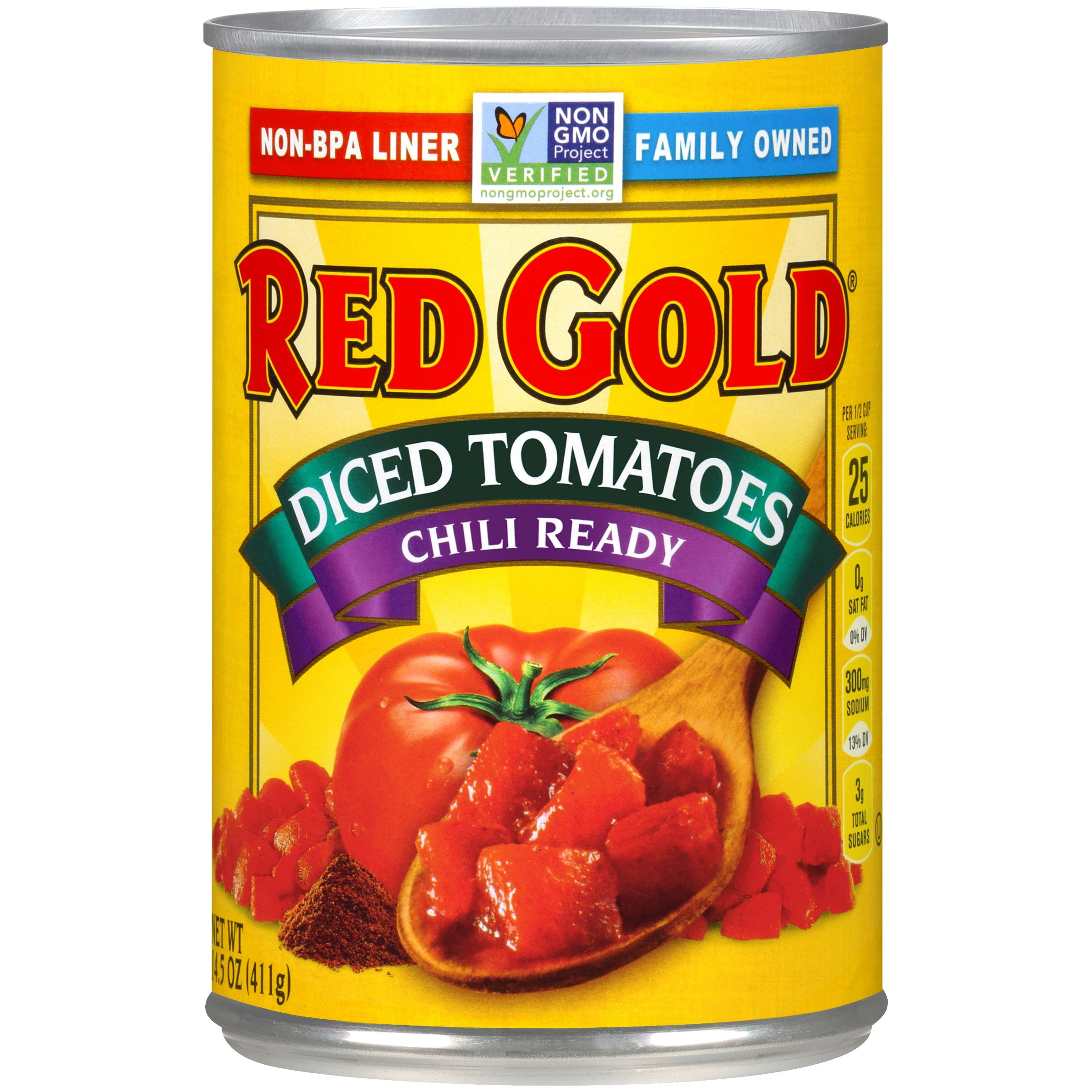 Red Gold Chili Ready Diced Tomatoes 14.5oz